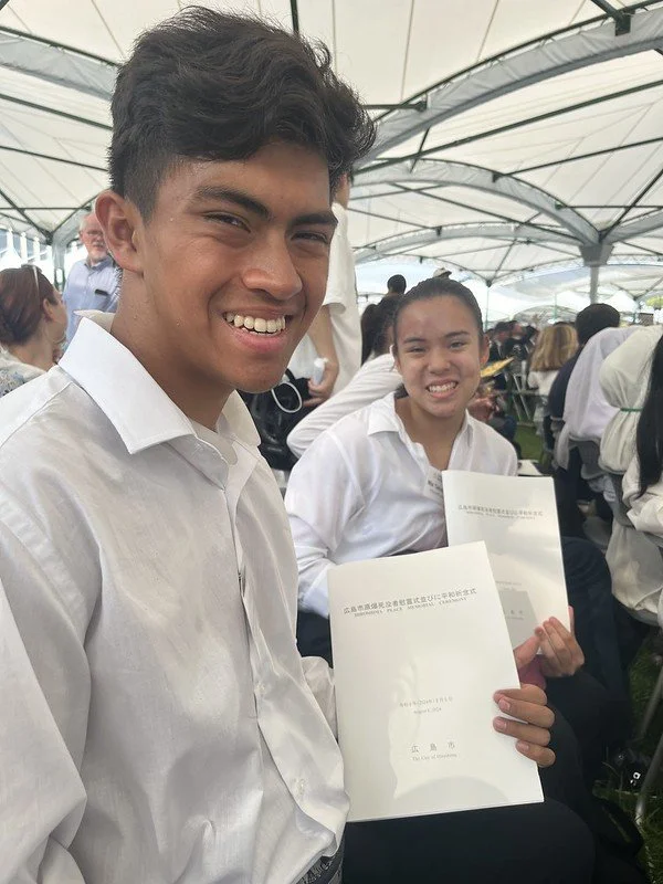 Hawaiʻi Scholars and a Public School Educator Experience Hiroshima